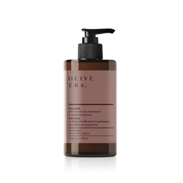 Șampon cu ulei de măsline bio și bergamotă 400 ml