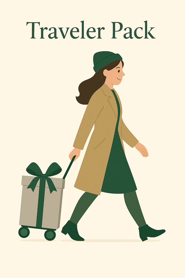 Set de calatorie cu ulei de masline organic si extract de rodie