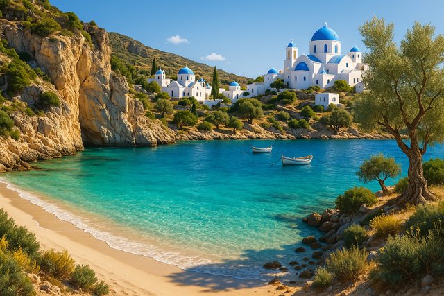 A beach from Greece